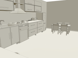 cartoon house Modèle 3D