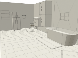 cartoon house Modèle 3D