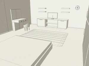 cartoon house 3D Model