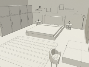 cartoon house Modèle 3D