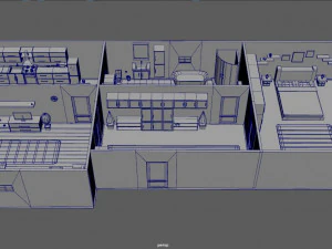 cartoon house 3D Model