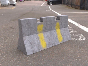concrete barrier - pbr 3D Model