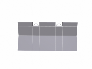 concrete barrier - pbr Model 3D
