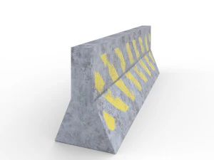 traffic barrier - pbr 3D Model