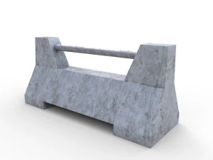 verkeersbarrière 3D Model