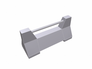 traffic barrier 3D Model