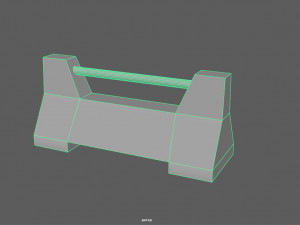 traffic barrier 3D Model