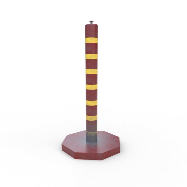 traffic cones - pbr Model 3D .c4d .max .obj .3ds .fbx .stl .blend 