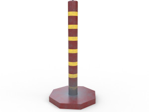 traffic cones - pbr 3D Model