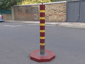traffic cones - pbr Model 3D