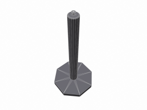 traffic cones - pbr Model 3D