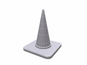 traffic cones 3D Model