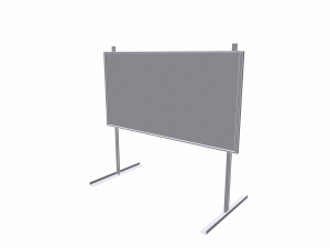 warning road signs - pbr 3Dモデル