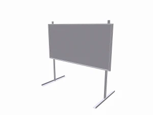 warning road signs - pbr 3D Model