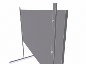 warning road signs - pbr 3Dモデル