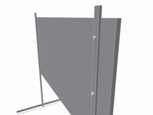 warning road signs - pbr 3D Model