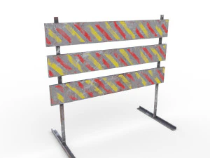 교통 표지 3D 모델