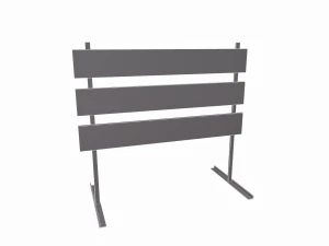 교통 표지 3D 모델