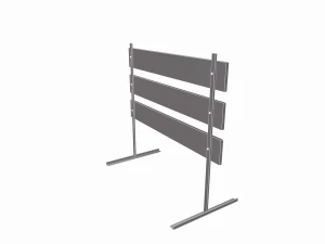 교통 표지 3D 모델