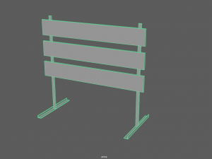 traffic sign Modello 3D