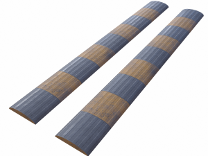 traffic speed bump - pbr Modelo 3D
