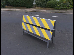 construction barrier 3D Model