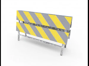 construction barrier 3D Model