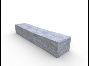 concrete slab - pbr 3Dモデル