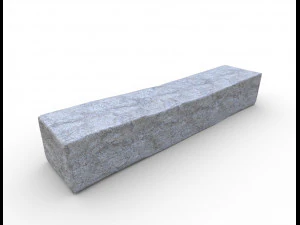 concrete slab - pbr 3D Model
