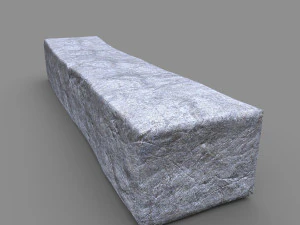 concrete slab - pbr 3D Model