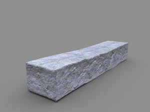 concrete slab - pbr 3D Model