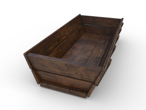 trough - pbr 3D मॉडल