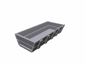 trough - pbr 3D मॉडल