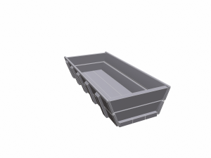 trough - pbr 3D मॉडल