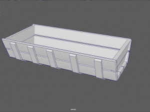 trough - pbr 3D मॉडल