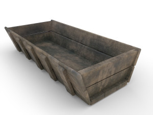 trough old - pbr Modello 3D