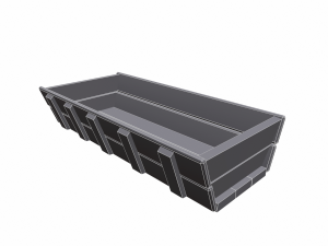trough old - pbr 3D Model