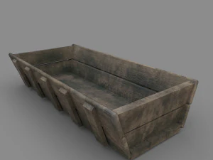 trough old - pbr 3D Model