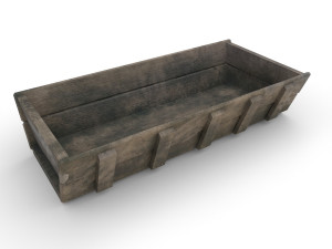 trough old - pbr 3D Model