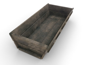 trough old - pbr 3D Model
