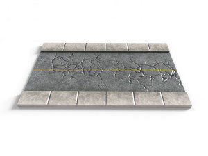 road pack -pbr Modèle 3D
