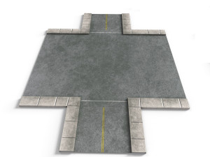 road pack -pbr Modèle 3D