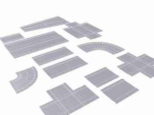 road pack -pbr 3D Model