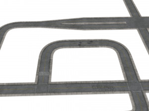 road pack -pbr Modèle 3D