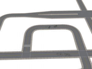 road pack -pbr Modèle 3D