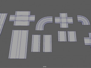 road pack -pbr Modèle 3D