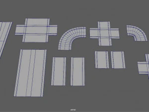 road pack -pbr 3D Model