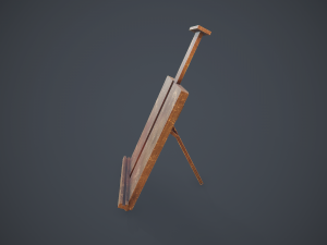 easel - pbr Model 3D