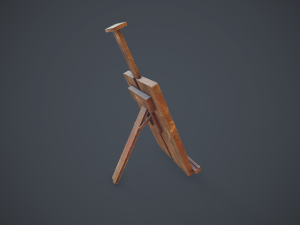 easel - pbr Model 3D