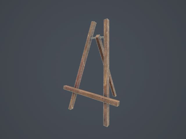 easel - pbr Modelo 3D .c4d .max .obj .3ds .fbx .stl .blend 